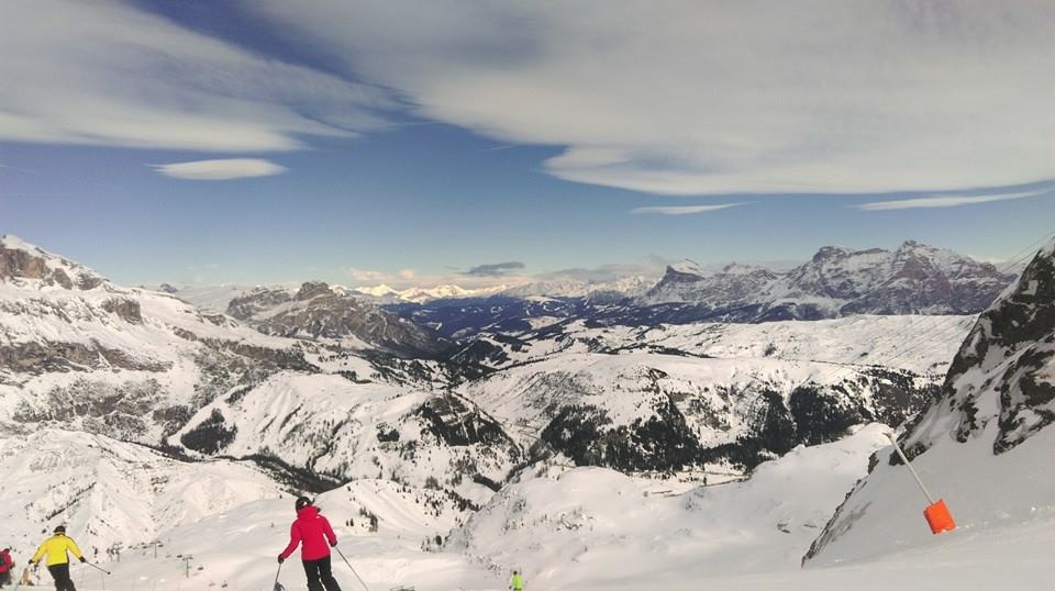 skiing